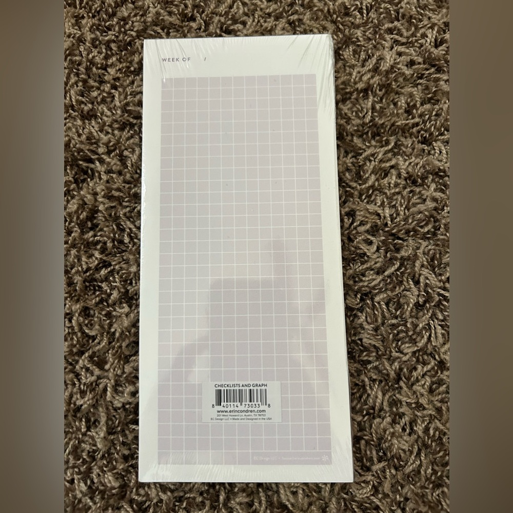 Erin Condren Week Of Note Pads